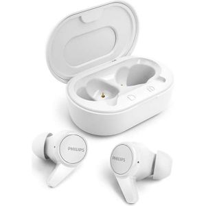 Philips 1000 series TAT1207WT/00 hoofdtelefoon/headset Draadloos In-ear Bluetooth Wit