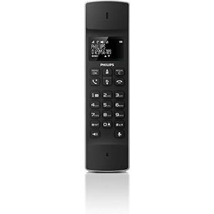 PHILIPS Draadloze Telefoon Linea M4501B/01 Single - 1'6 Inch Display - Telefoonboek - Nummerherkenning - Ruim Bereik - Zwart