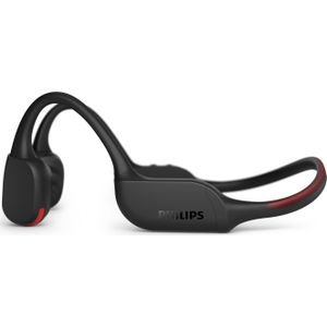 Philips Draadloze Bone Conduction Koptelefoon met AI-microfoon - Zwart