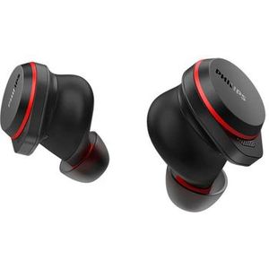 Philips TAA7507 Draadloze In-ear Oordopjes met Ruisonderdrukking - Zwart/Rood