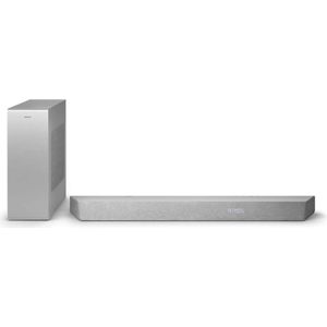 Philips TAB8507/10 - Soundbar met draadloze subwoofer - Zilverkleurig