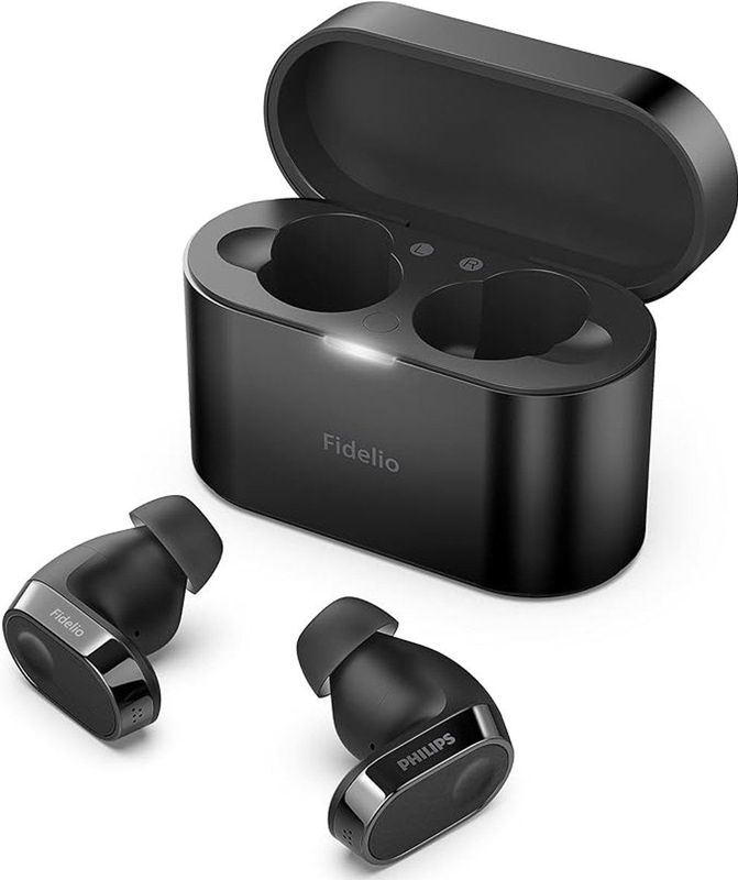 Philips - Fidelio T2 - In-Ear Hoofdtelefoon - Zwart - Draadloos - Ruisonderdrukking