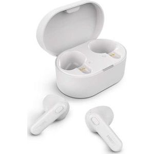 Philips TAT1138WT/00 (Geen ruisonderdrukking, 5 h, Draadloze), Koptelefoon, Wit