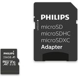 Philips - Micro SDHC/XC 256GB - Geheugenkaart - Class 10 - UHS-I U1