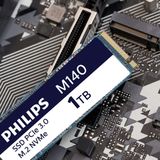 Philips - M140 - Interne SSD M.2 - NVMe PCIe Gen3 - 1 TB
