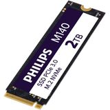 Philips - M140 - Interne Solid State Drive - 2 TB - M.2 NVMe PCIe Gen3