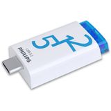 Philips - FM51FD175B - USB-C Stick - 512GB - USB 3.2 Gen 1 - Click Edition Blue
