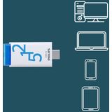 Philips - FM51FD175B - USB-C Stick - 512GB - USB 3.2 Gen 1 - Click Edition Blue