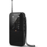 Philips - Tar1509 - Draagbare Radio - Zwart - Compact Ontwerp