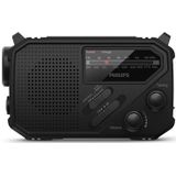 Philips TAR1609/00 - Radio - Zwart - Draagbaar met Zaklamp en SOS-alarm