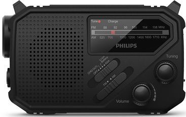 Philips TAR1609/00 - Radio - Zwart - Draagbaar met Zaklamp en SOS-alarm