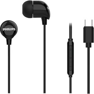Philips - TAE2146BK - In-Ear Koptelefoon - Zwart - Bekabeld - Clear Sound