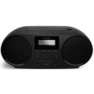 TAZ6000/10 - Draagbare CD/Radiospeler - Zwart - DAB+/FM - Hoofdtelefoonaansluiting