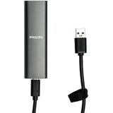 Philips - Portable SSD - 2 TB - USB-C - Aluminium - Ultra Speed