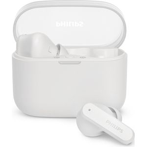 Philips TAT2000 In-ear Oordopjes Wit - 32 Uur Afspeeltijd - 4 Mic Technologie - IPX4
