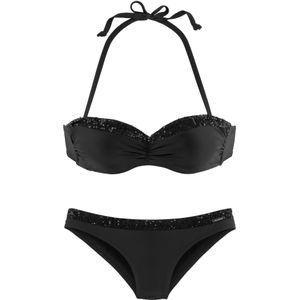 Bruno Banani Bikini  zwart / zilver