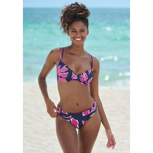 Look - Gedessineerd - Bikinibroekje - Marine - Polyamide