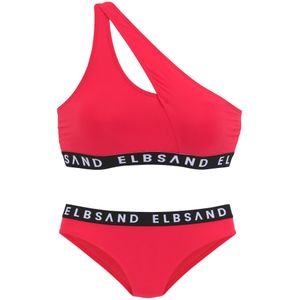 Look - Bralette Bikini - Rood - Met Sluiting Achter - Verwijderbare Softcups