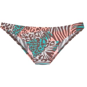 Look - Bikinibroekje - Turquoise - Gedessineerd - Polyamide
