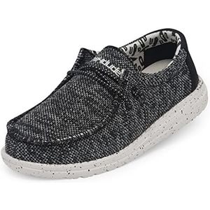 Hey Dude Wally Youth Sox Moc Toe Schoenen voor jongens, Skater., 33 EU