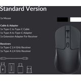 Keychron - M3 A1 - Gamingmuis - RGB - Bekabeld - Ergonomisch Ontwerp