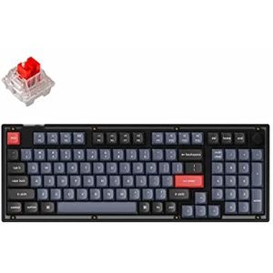 Keychron - V5-C1-EN - Toetsenbord - Zwart - 96% Indeling - RGB Verlichting