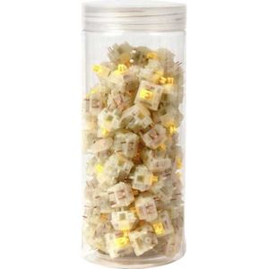 Keychron - Gateron Cap V2 - Schakelaar - Melkgeel - Toetsenbord Accessoires