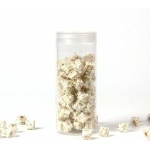 Keychron - Gateron Silent Switch - Toetsenbord Accessoires - Wit - 110 Stuks