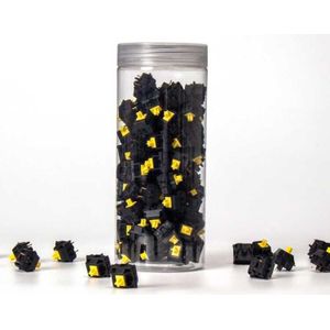 Keychron Gateron KS-3X Full Black Yellow keyboard switches