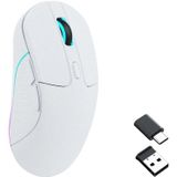 Keychron M3 draadloze RGB muis wit