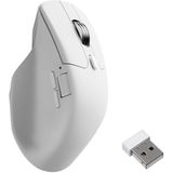 Keychron M6 - Draadloze Muis - Wit - Ergonomisch Ontwerp