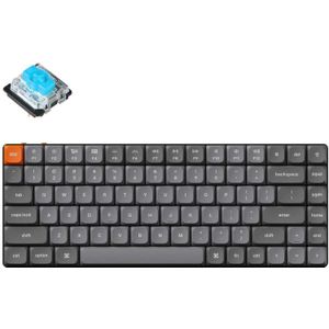 Keychron K3 Max-H2 - Draadloos Mechanisch Toetsenbord - RGB Verlichting - Low-Profile Gateron Blue Switches