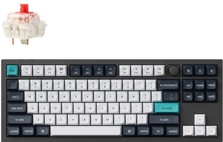 Keychron - Q3 Max - Draadloos Mechanisch Toetsenbord - Zwart - Aluminium - RGB LED