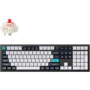 Keychron - Q6 Max - Draadloos Toetsenbord - RGB Backlit - Mechanisch - Gateron Rode Schakelaar