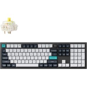 Keychron Q6 Max - Draadloos Mechanisch Toetsenbord - Zwart - Gateron Banana Schakelaar