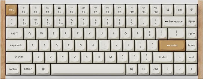 Keychron - K2 HE RGB Nebula - Toetsenbord - Draadloos - Magnetische Switch