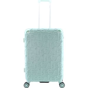 ELLE Harde Koffer / Trolley / Reiskoffer - 60 cm (Medium) - Alors - Mint