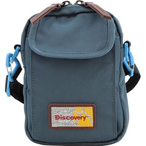Discovery Crossbodytas / Schoudertas - Icon - D00710 - Petrol Blauw