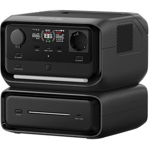 EcoFlow - River 3 Max - Draagbare Power Station - Zwart - 600W