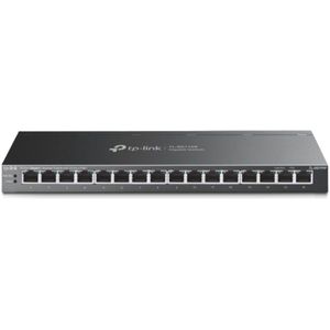 TP-Link TL-SG116P netwerk-switch Unmanaged Gigabit Ethernet (10/100/1000) Power over Ethernet (PoE) Zwart