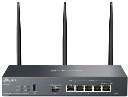 Tp-Link - ER706W - Gigabit VPN Router - Dual-Band - WiFi 6 - EU Stekker