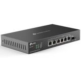 TP-Link Omada ER707-M2 bedrade router 2.5 Gigabit Ethernet, Fast Ethernet, Gigabit Ethernet Zwart
