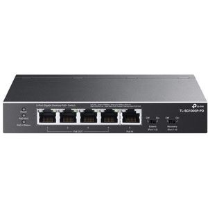 TP-Link - TL-SG1005P-PD - Switch - 5 Poorten - Gigabit Ethernet - PoE