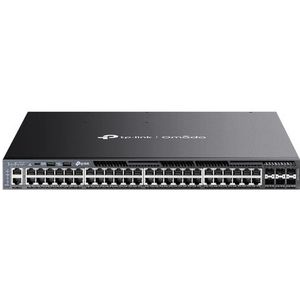 TP-Link Omada SG6654XHP netwerk-switch Managed L3 Gigabit Ethernet (10/100/1000) Power over Ethernet (PoE) 1U Zwart