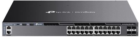 TP-Link Omada SG6428XHP netwerk-switch Managed L3 Gigabit Ethernet (10/100/1000) Power over Ethernet (PoE) 1U Zwart