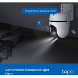 TP-Link Tapo C520WS - Beveiligingscamera - Outdoor - 2.5K QHD - 360° horizontaal & 130° verticaal - WiFi Camera
