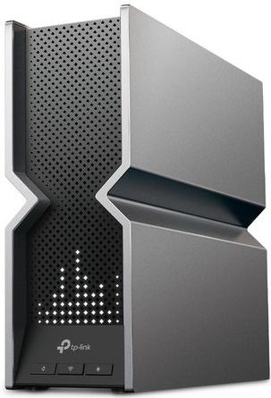 TP-Link - BE19000 - Tri-Band Wi-Fi 7 Router - Zwart - AC Stroombron