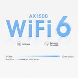 TP-Link Deco X10 - Mesh WiFi - WiFi 6 - 1500 Mbps - 3-pack