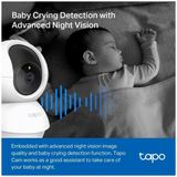 Tapo - Tc71 - Bewakingscamera - Wit - Wi-fi - 2K Resolutie