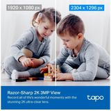 Tapo - Tc71 - Bewakingscamera - Wit - Wi-fi - 2K Resolutie
